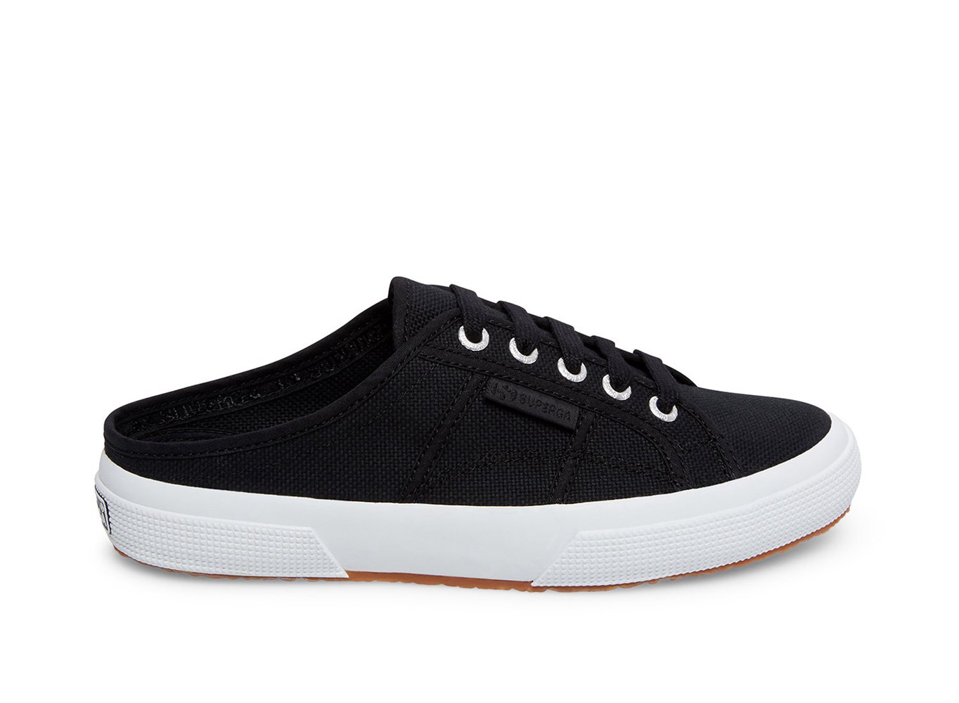 Slip On Superga Mujer Negras - 2402 Cotw - 136492BJY